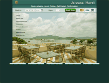 Tablet Screenshot of jaiwanahaveli.com